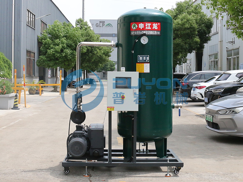 Puyan rotary vane vacuum system applied in an electrostatic chuck factory