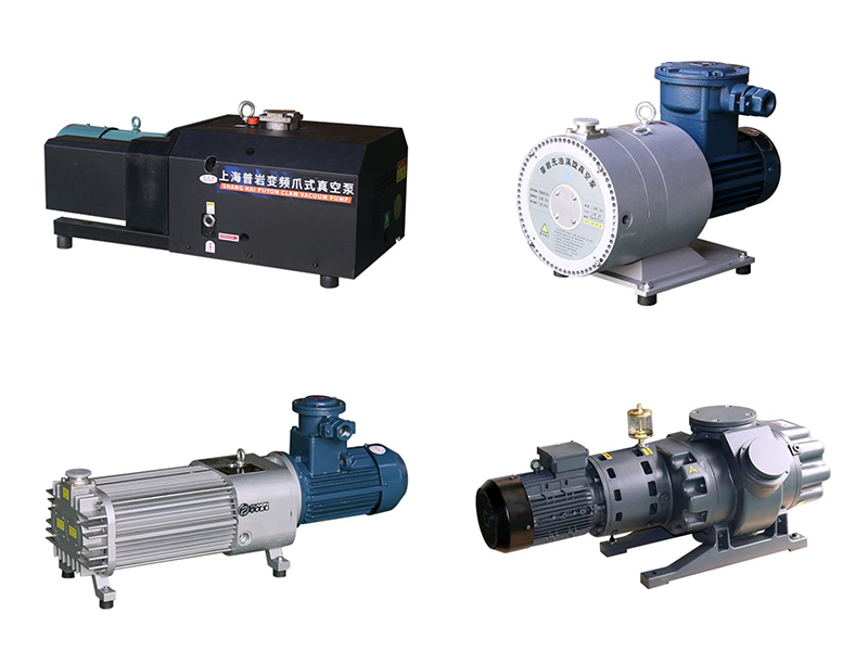 Comparison of common dry vacuum pump types